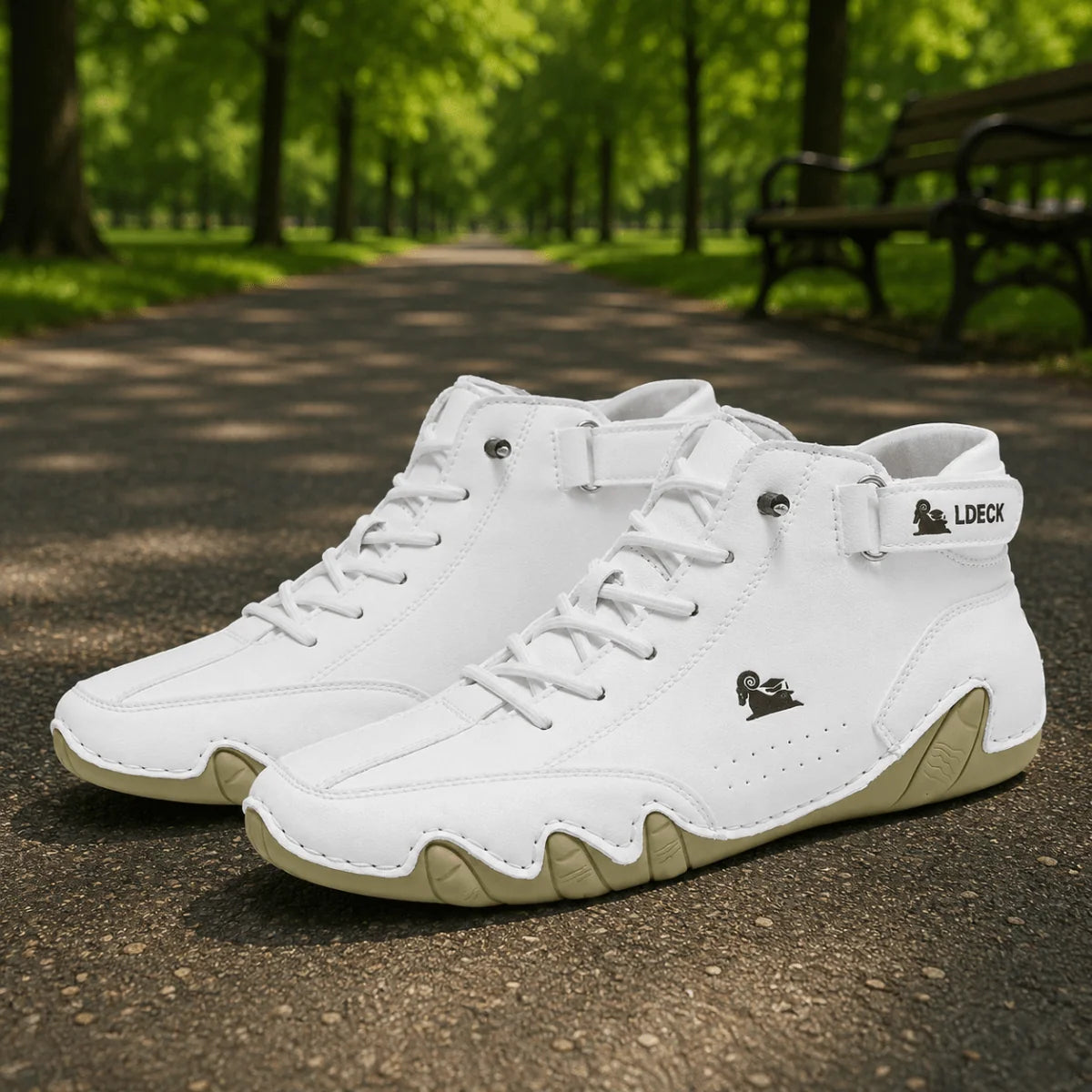Walking Shoes Orthopedic-Inspired Cushioned Breathable Upper