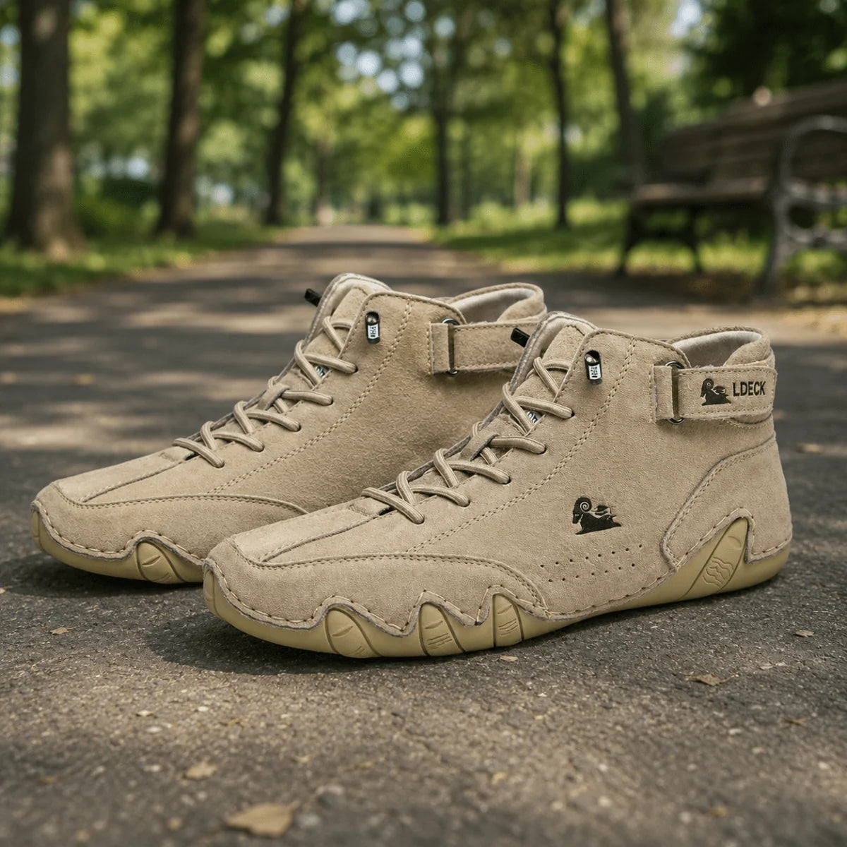 Walking Shoes Orthopedic-Inspired Cushioned Breathable Upper