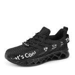 Walking Sneakers Honeycomb Cushioning Breathable Mesh Multi-Surface Traction