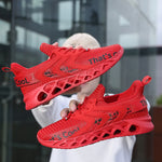 Walking Sneakers Honeycomb Cushioning Breathable Mesh Multi-Surface Traction