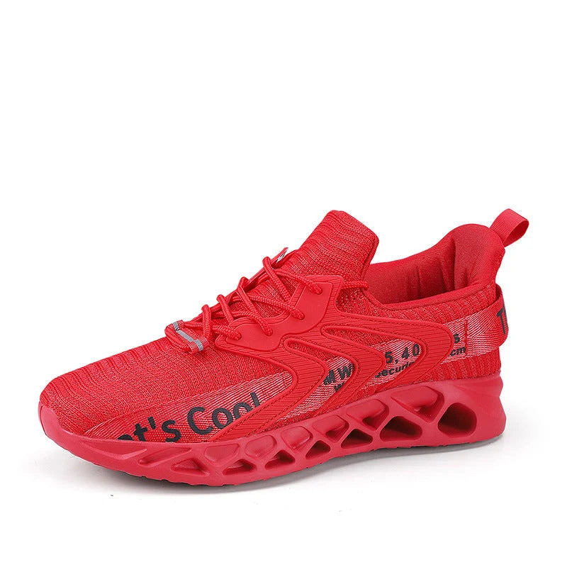 Walking Sneakers Honeycomb Cushioning Breathable Mesh Multi-Surface Traction