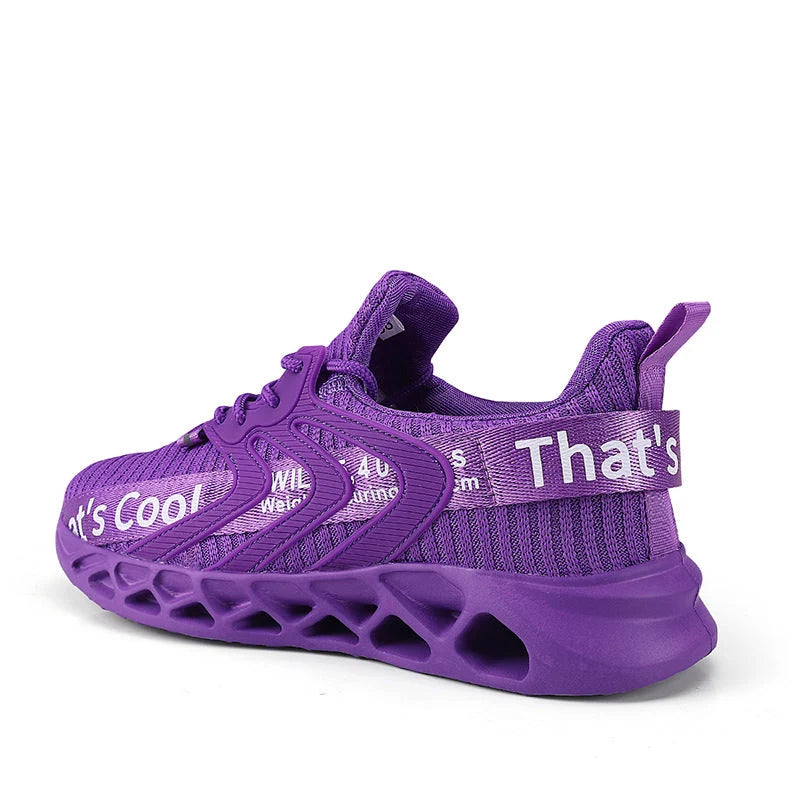 Walking Sneakers Honeycomb Cushioning Breathable Mesh Multi-Surface Traction