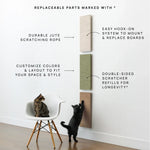 Wall Cat Scratcher Modular & Space-Saving Textured Panels