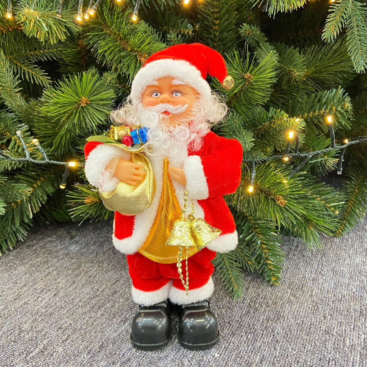 Wall-Climbing Santa Figure Sliding Design Assorted Colors