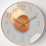 Wall Clock Minimalist Silent Quartz 11.81-Inch Dial