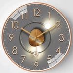 Wall Clock Minimalist Silent Quartz 11.81-Inch Dial