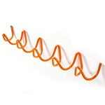 Wall Coat Rack Wrought Iron 3 or 5 Hooks