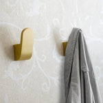 Wall Hook Brass Golden Finish 33.1 lb Capacity