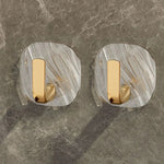 Wall Hooks Self-Adhesive No-Drill Set of 4