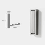 Wall Hooks Space-Saving & Foldable Heavy-Duty Metal