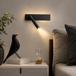 Wall Lamp 360° Rotatable Head Adjustable Brightness Warm & Cool LED Light