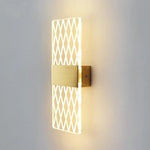 Wall Lamp Crystal-Textured LED-Compatible Dimmable