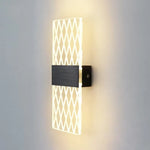 Wall Lamp Crystal-Textured LED-Compatible Dimmable
