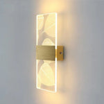 Wall Lamp Crystal-Textured LED-Compatible Dimmable
