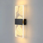 Wall Lamp Crystal-Textured LED-Compatible Dimmable