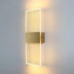 Wall Lamp Crystal-Textured LED-Compatible Dimmable