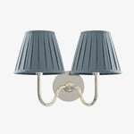 Wall Lamp Dimmable Fabric Shade Hardwired Indoor Fixture
