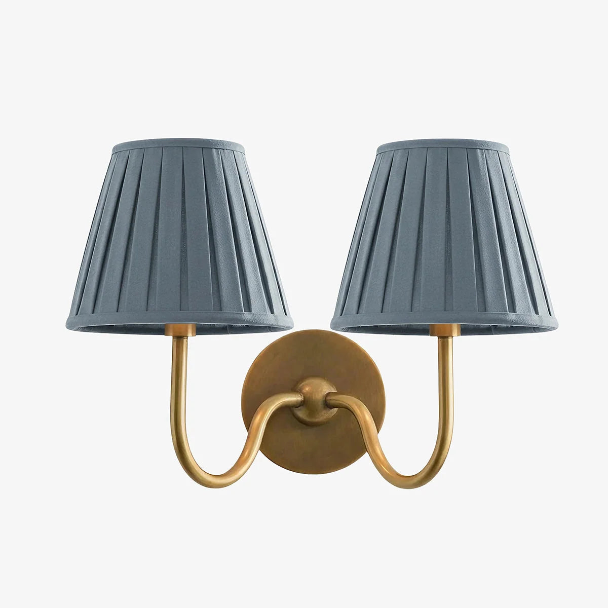 Wall Lamp Dimmable Fabric Shade Hardwired Indoor Fixture
