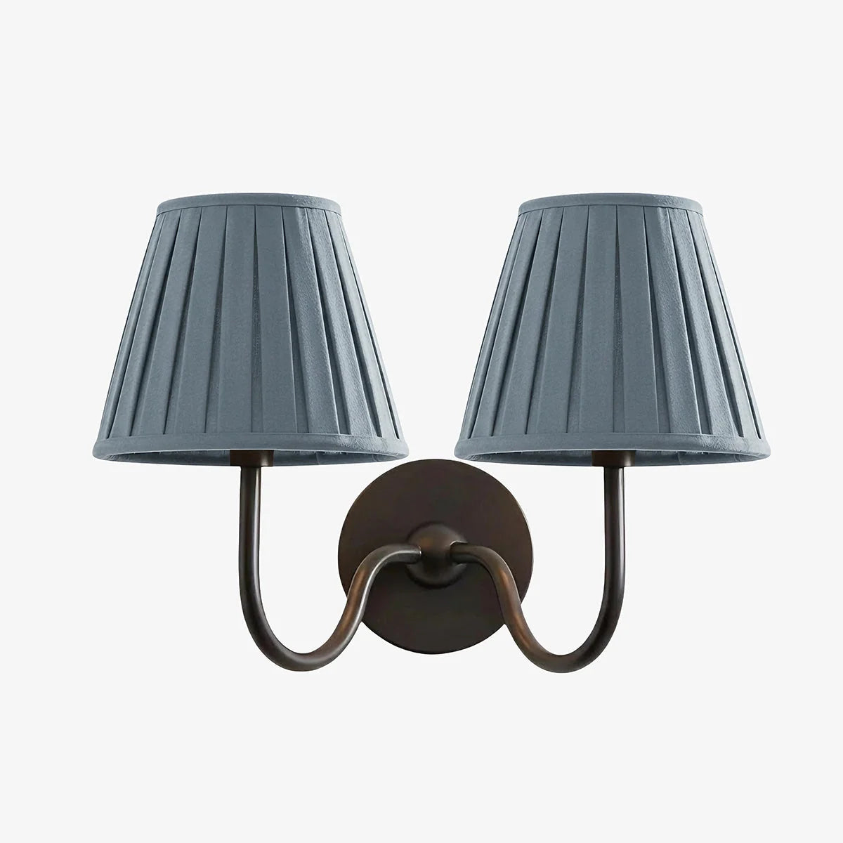 Wall Lamp Dimmable Fabric Shade Hardwired Indoor Fixture