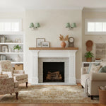 Wall Lamp Dimmable Fabric Shade Hardwired Indoor Fixture