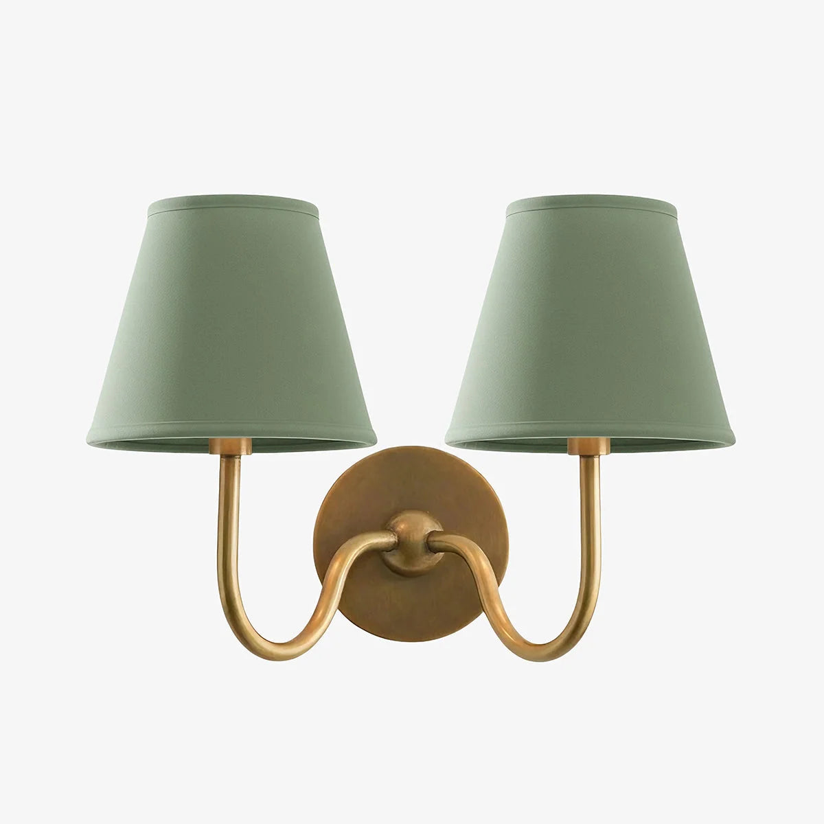 Wall Lamp Dimmable Fabric Shade Hardwired Indoor Fixture