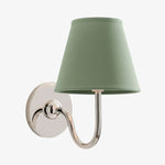 Wall Lamp Dimmable Fabric Shade Hardwired Indoor Fixture