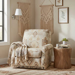 Wall Lamp Dimmable Fabric Shade Hardwired Indoor Fixture