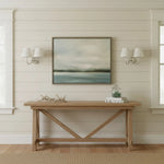 Wall Lamp Dimmable Fabric Shade Hardwired Indoor Fixture
