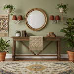Wall Lamp Dimmable Fabric Shade Hardwired Indoor Fixture