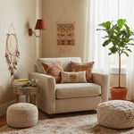 Wall Lamp Dimmable Fabric Shade Hardwired Indoor Fixture