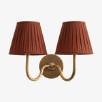 Wall Lamp Fabric Shade Dimmable Soft Diffused Light