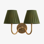 Wall Lamp Fabric Shade Dimmable Soft Diffused Light
