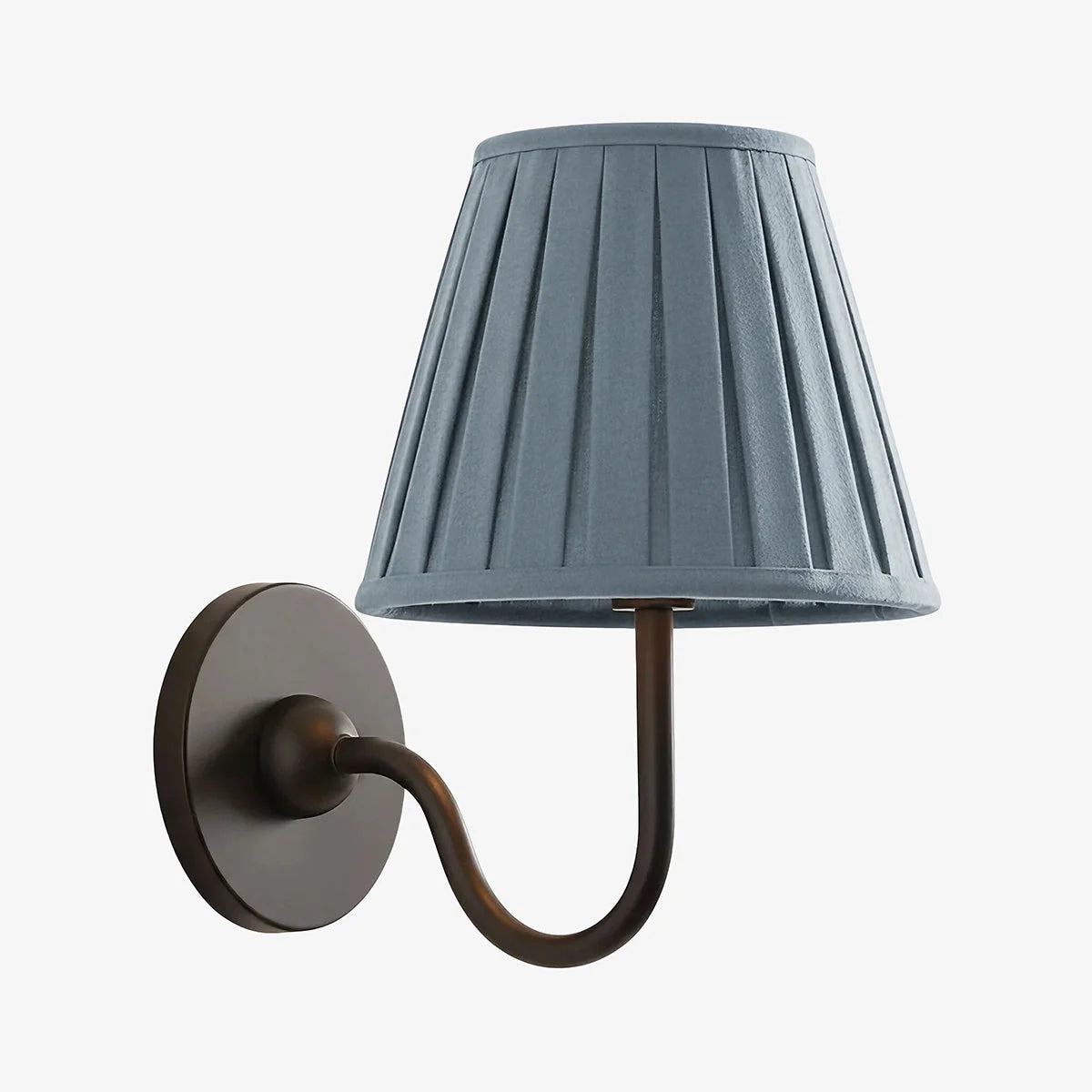 Wall Lamp Fabric Shade Dimmable Soft Diffused Light