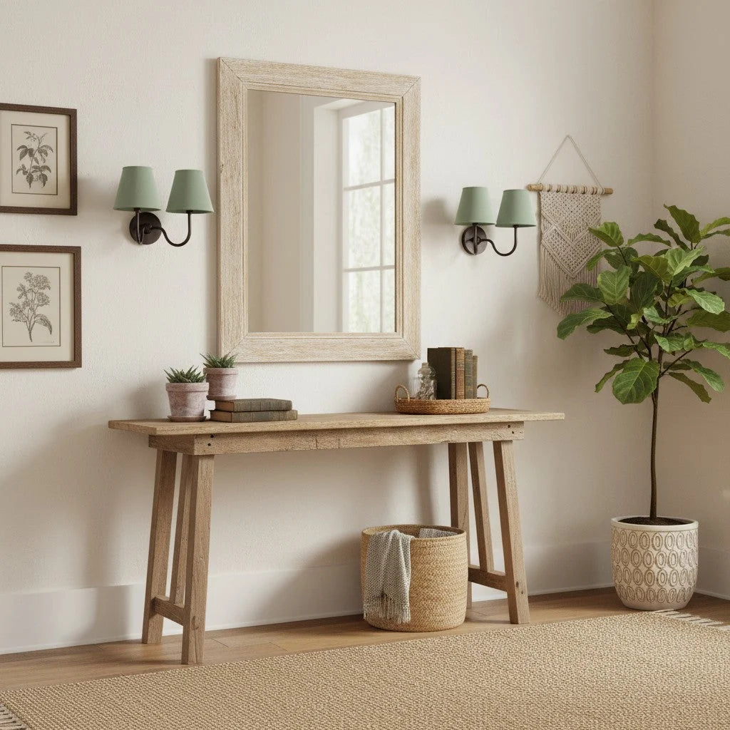 Wall Lamp Fabric Shade Dimmable Soft Diffused Light
