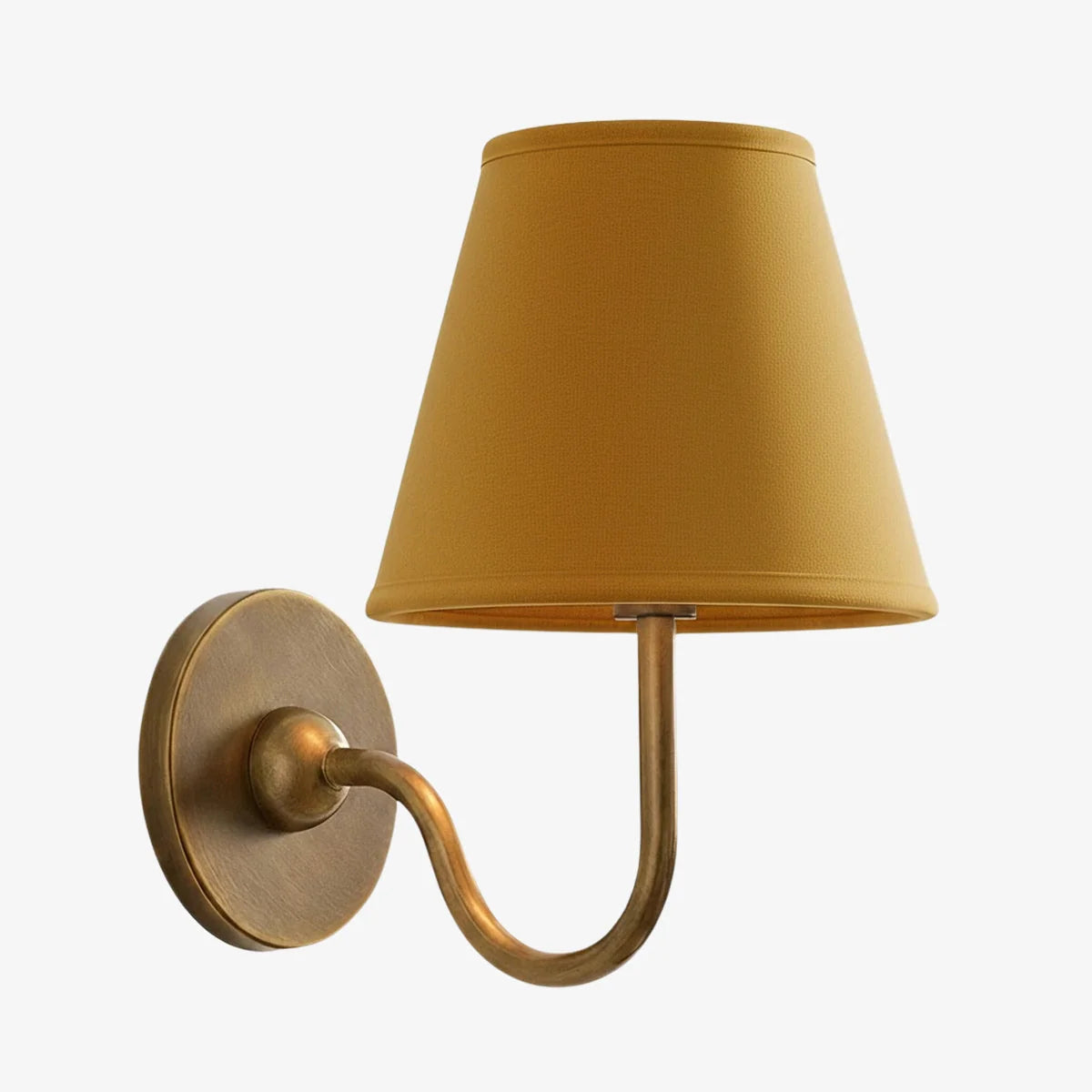 Wall Lamp Fabric Shade Dimmable Soft Diffused Light