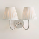 Wall Lamp Fabric Shade Dimmable Soft Diffused Light