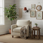 Wall Lamp Fabric Shade Dimmable Soft Diffused Light