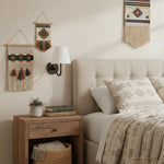 Wall Lamp Fabric Shade Dimmable Soft Diffused Light