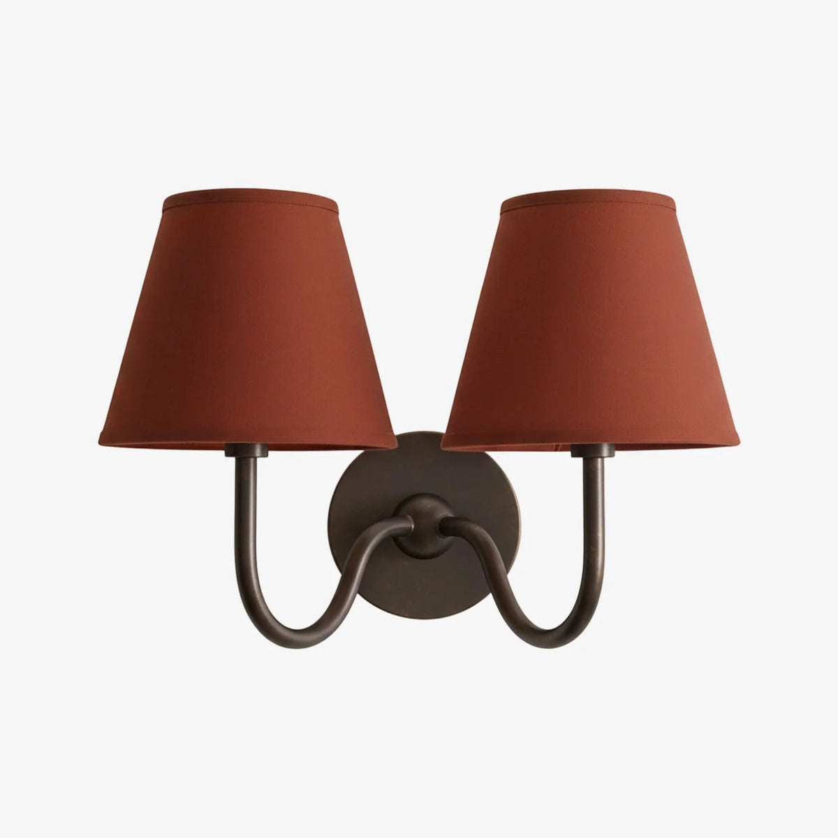 Wall Lamp Fabric Shade Dimmable Soft Diffused Light