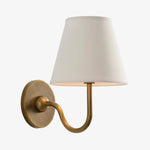 Wall Lamp Fabric Shade Dimmable Soft Diffused Light