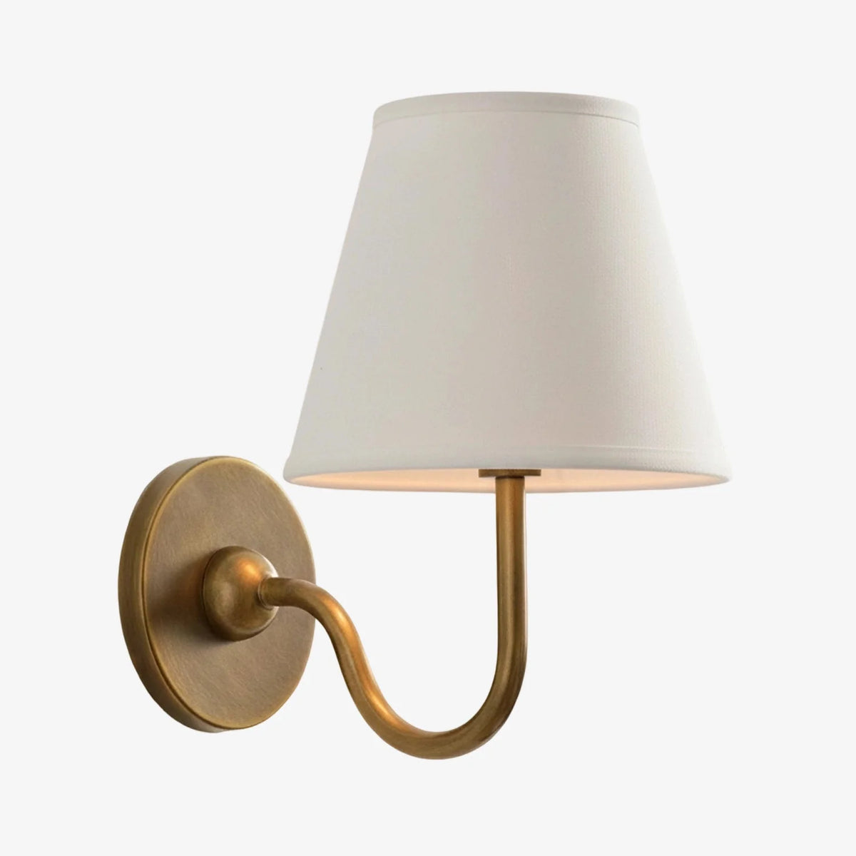 Wall Lamp Fabric Shade Dimmable Soft Diffused Light
