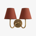 Wall Lamp Fabric Shade Dimmable Soft Diffused Light