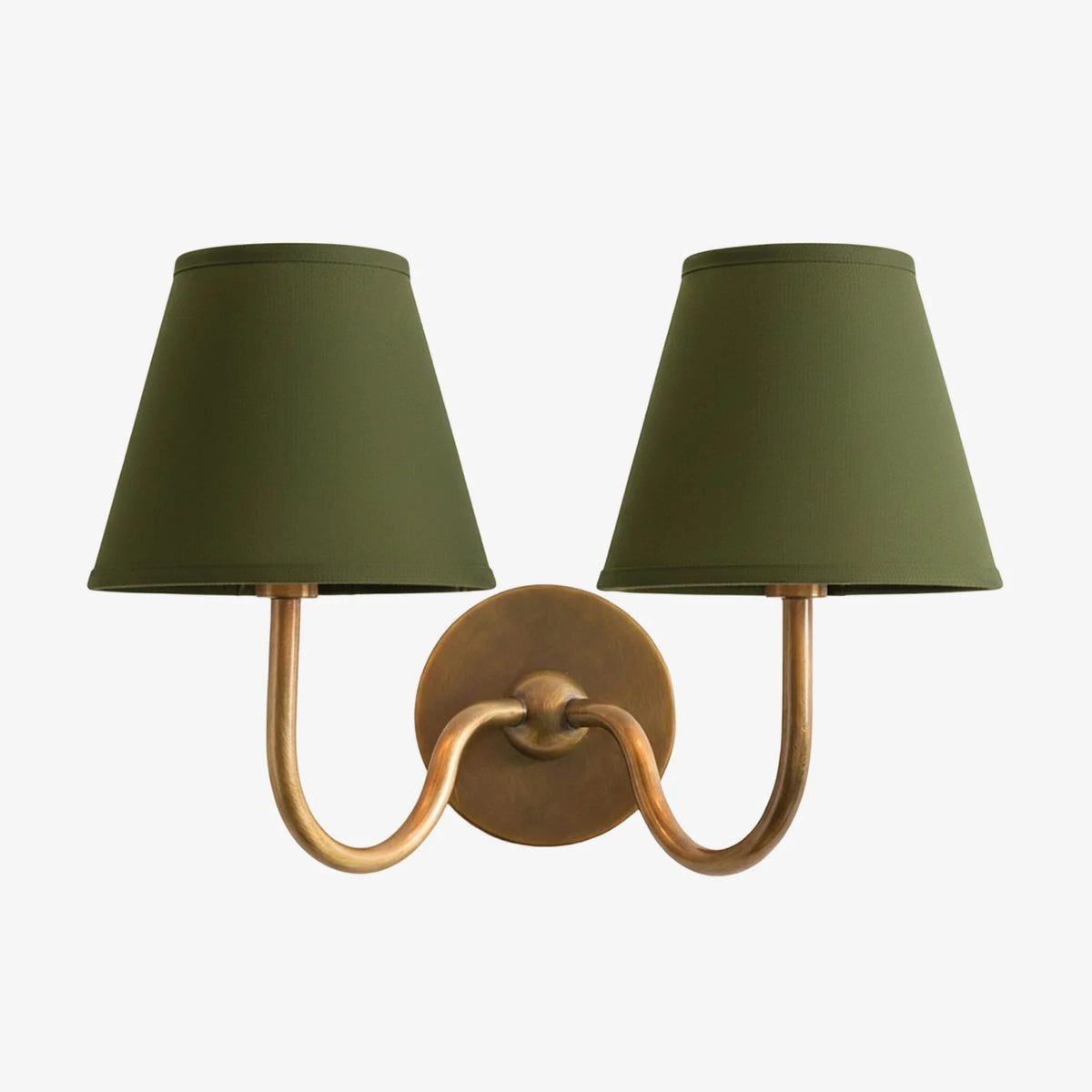 Wall Lamp Fabric Shade Dimmable Soft Diffused Light
