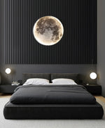 Wall Lamp Minimalist Moon Dimmable LED & Remote