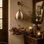 Wall Lamp Santa Balloon Design Warm White Easy Mount