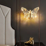 Wall Light Butterfly Design Soft Ambient Lighting Three Color Options