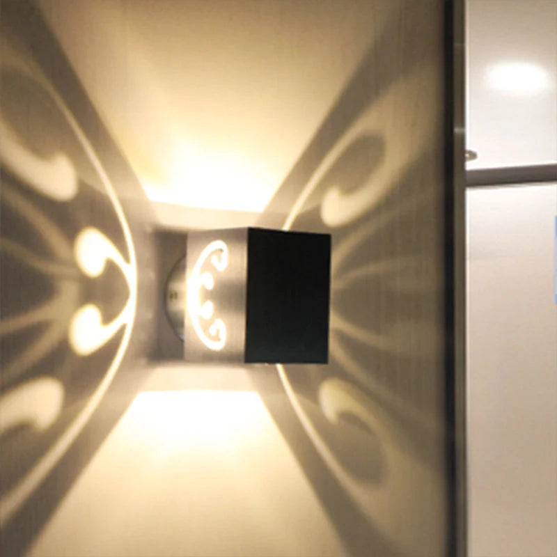Wall Light Color-Changing LED Hardwired Chrome