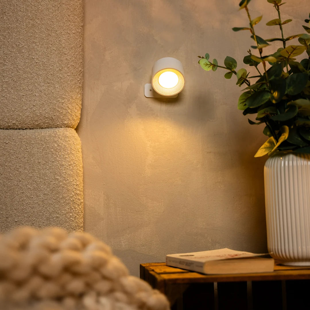 Wall Light LED 360° Rotating Touch Dimming USB-C Rechargeable