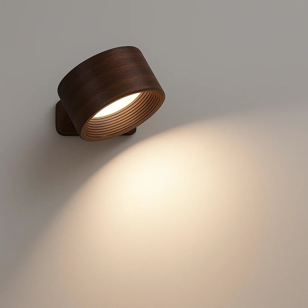 Wall Light LED 360° Rotating Touch Dimming USB-C Rechargeable