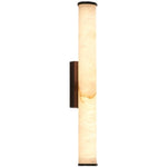 Wall Light Marble-Style Copper Accents Warm White LED